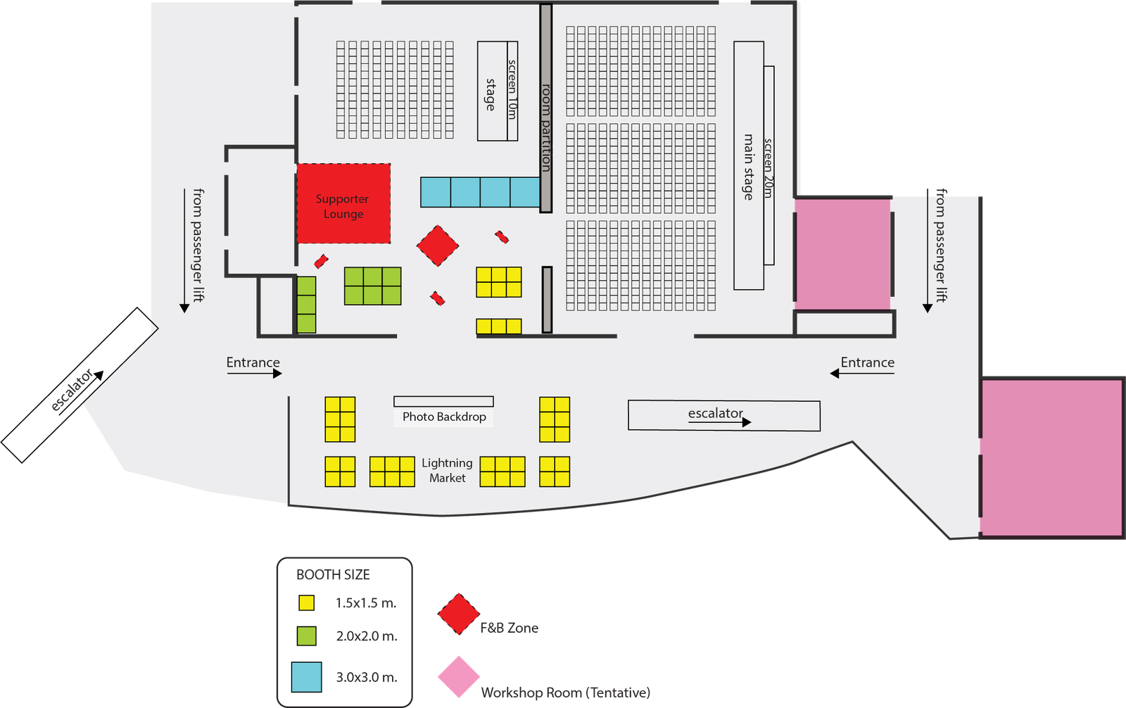 Bitcoin Thailand Conference 2026 — แผนผังงานที่ Samyan Mitrtown